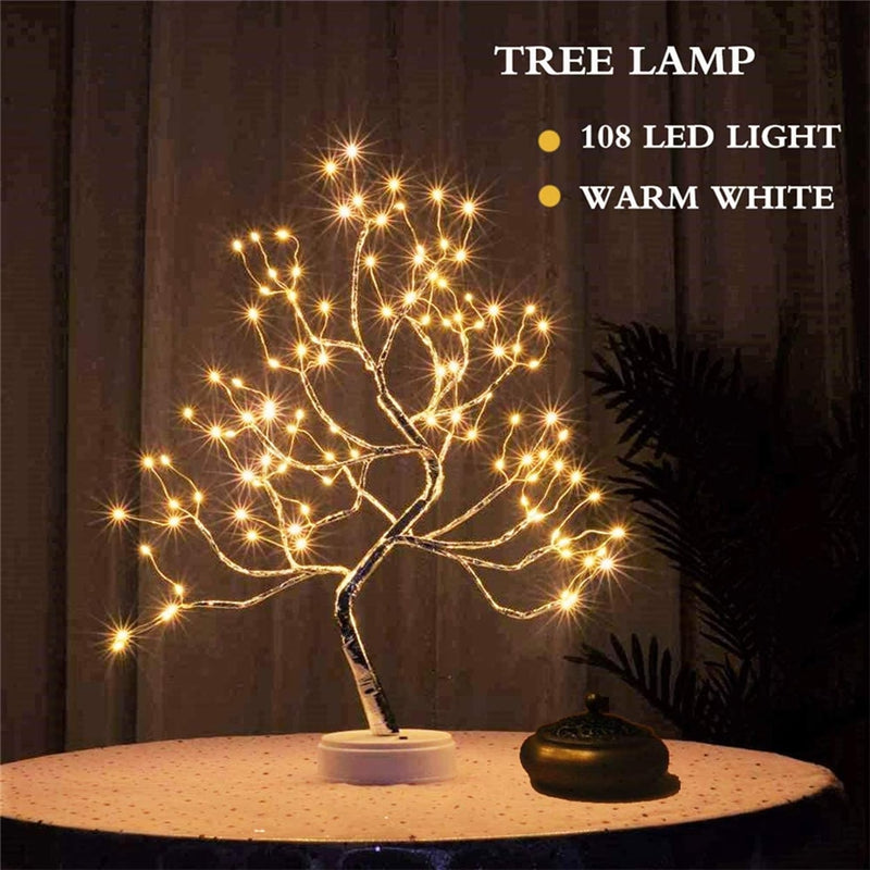 TwinkleTree: Magical LED Night Light  for Enchanting Home Decor & Holiday Lighting!