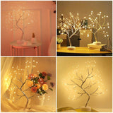 TwinkleTree: Magical LED Night Light  for Enchanting Home Decor & Holiday Lighting!