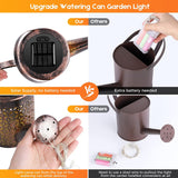 SunSplash: The Solar-Powered Watering Can Light for Stunning Outdoor Decor!