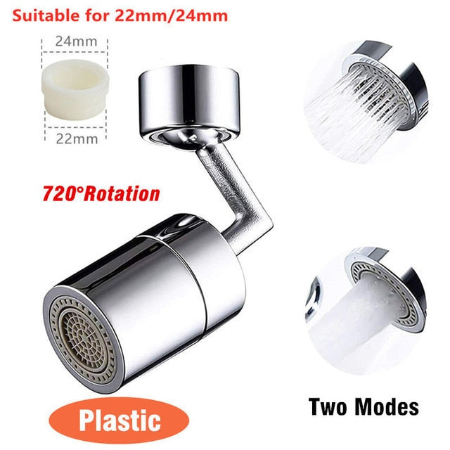 SwivelSpray: Ultimate 1080° Rotating Faucet Enhancer with Dual-Mode Sprayer and Bubbler!