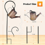 SunSplash: The Solar-Powered Watering Can Light for Stunning Outdoor Decor!