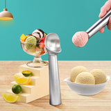 FrostyScoop: The Portable Chill-Master Ice Cream Spoon